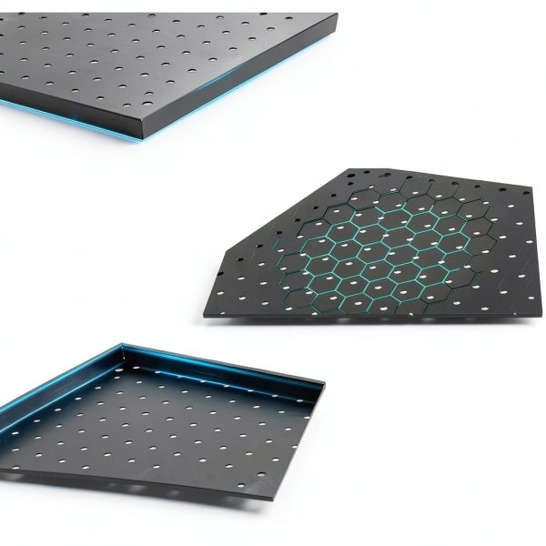 SEIKO DY Black Steel Pegboard Panel Wall Mount Heavy-4