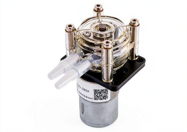 Peristaltic Liquid Pump Garosa G928 12V Steel Large Flow Meter-3