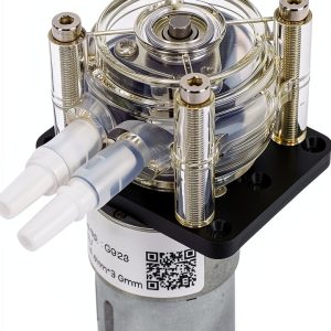Peristaltic Liquid Pump Garosa G928 12V Steel Large Flow Meter-0