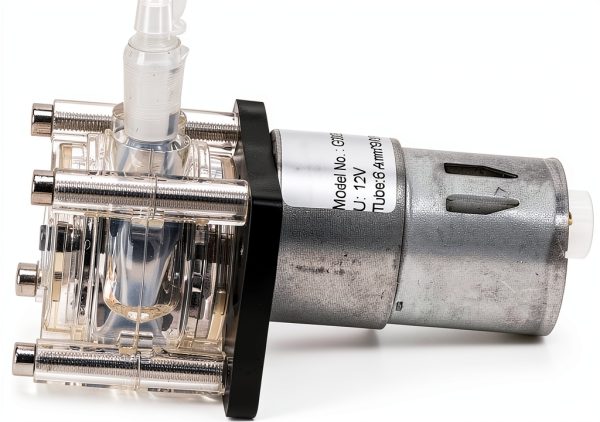 Peristaltic Liquid Pump Garosa G928 12V Steel Large Flow Meter-4
