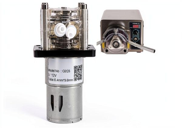 Peristaltic Liquid Pump Garosa G928 12V Steel Large Flow Meter-2