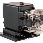 Stenner Pump 45MP5 Fixed 25 PSI 50 GPD Peristaltic Pump, White, 3/8-0